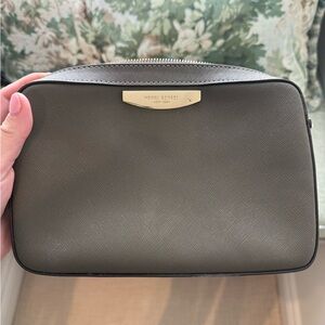 Henri Bendel Olive Green Crossbody Bag